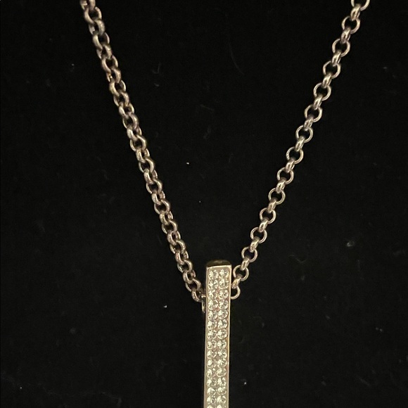 Fashion Jewelry Gold Bar Necklace - Picture 3 of 5